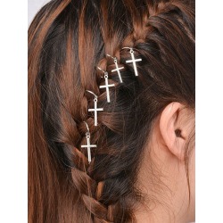 5 PCS Crucifix Hair Accessories