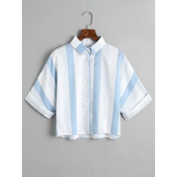 Striped Button Down Shirt