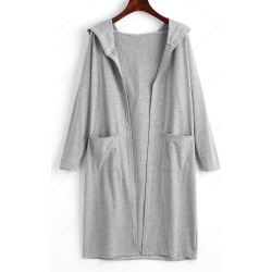 Open Front Knit Cardigan