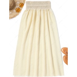 High Slit Cover Up Skirt