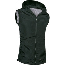Zipper Flying Hooded Casual Vest For Men