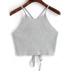 Lace Up Tank Top