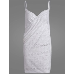 Cami Crochet Wrap Beach Cover Up Dress
