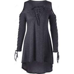 Cold Shoulder Plus Size Dress
