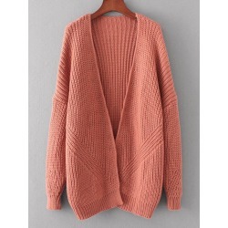 Open Front Chunky Cardigan