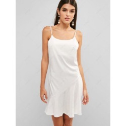 Open Back Cami A Line Dress