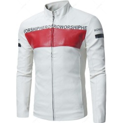 Stand Collar Zip Up Jacket