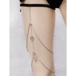 Graceful Alloy Coins Body Chain