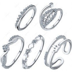 Crown Wedding Jewelry Rings