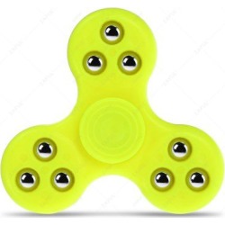 Gyro Stress Reliever Pressure Reducing Toy with Nine Bead Decor for Office Worker