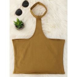 Racerback Crop Tank Top