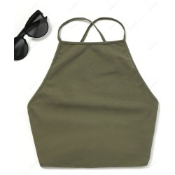 Open Back Tank Top