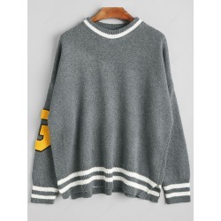 G Patch Striped Sweater