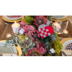 Crafts and Table Settings for Winter