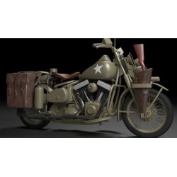 Create Captain America's Motorcycle with Blender