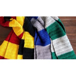 Crochet Your Own Hogwarts House Scarf