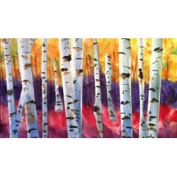 Paint this Aspen scene: Watercolor painting in 3 EASY steps