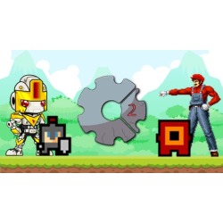 Construct 2 - 3 Jogos de Plataforma (Puzzle, Aventura e Luta)