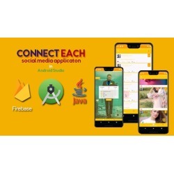 ConnectE Social Media App in Android Studio - JAVA Firebase