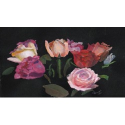 Rose Petals - Beginner Watercolor Techniques