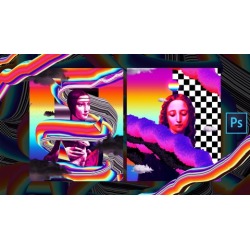 Abstract Posters with Wavy 3D shapes - Photoshop Tutorial