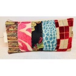 How to Sew a Patchwork Scrap Zipper Bag