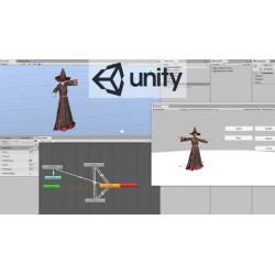 Animated 3d character for Unity in 1 hour.