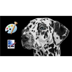 Learn the Secret of Digital Dog Paintings Using MS Paint