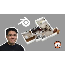 3D House Design in Blender: Make Low Poly Art for Unity