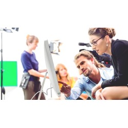 Create a video commercial with 3D graphics