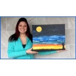 Acrylic Painting Art: Painting Techniques For Landscape Art