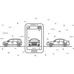 Android Cars App using Kotlin, PHP and Google Maps