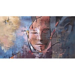 Creating Abstract Face Techniques in Abstract Art Painting