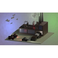 Blender 2.8 For Beginners: Create a Low-Poly Factory