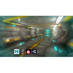 Escenario Sci-Fi Modular para Game o Realidad Virtual