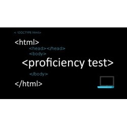 HTML Proficiency Test