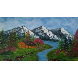 Learn To Make An Amazing Landscape through oil painting
