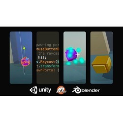 Make Your 1st 3D Unity Game & 40 Low Poly Models in Blender