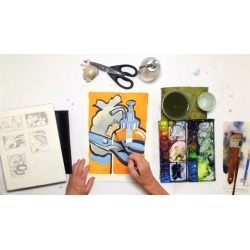 Watercolor Techniques for Abstract Painting