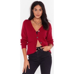Can You Handle Knit Button-Down Cardigan