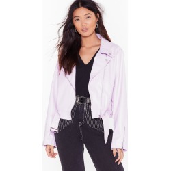 Game Plan Faux Leather Moto Jacket
