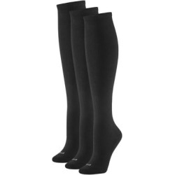 3-Pair Massaging Sole Knee Socks Pack