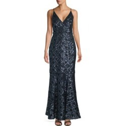 Sequin Sleeveless Gown