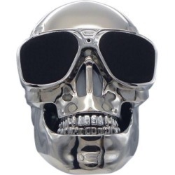 Platinum Skull Bluetooth Speaker