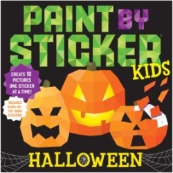 Paint By Sticker Kids: Halloween