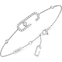 Messika Women's Messika By Gigi Hadid Move Addiction Diamond Pavé & 18K White Gold Bracelet - White Gold