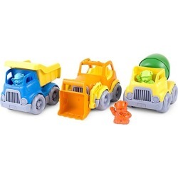 Green Toys Construction Trucks Toy Gift Set