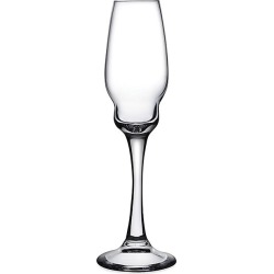 Nude Glass Heads Up 2-Piece Champagne Glass Set