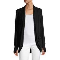 Open-Front Long-Sleeve Cardigan