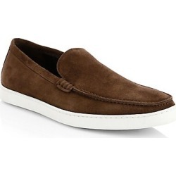 To Boot New York Men's Jet Suede Venetian Loafers - Chocolate - Size 8 M
